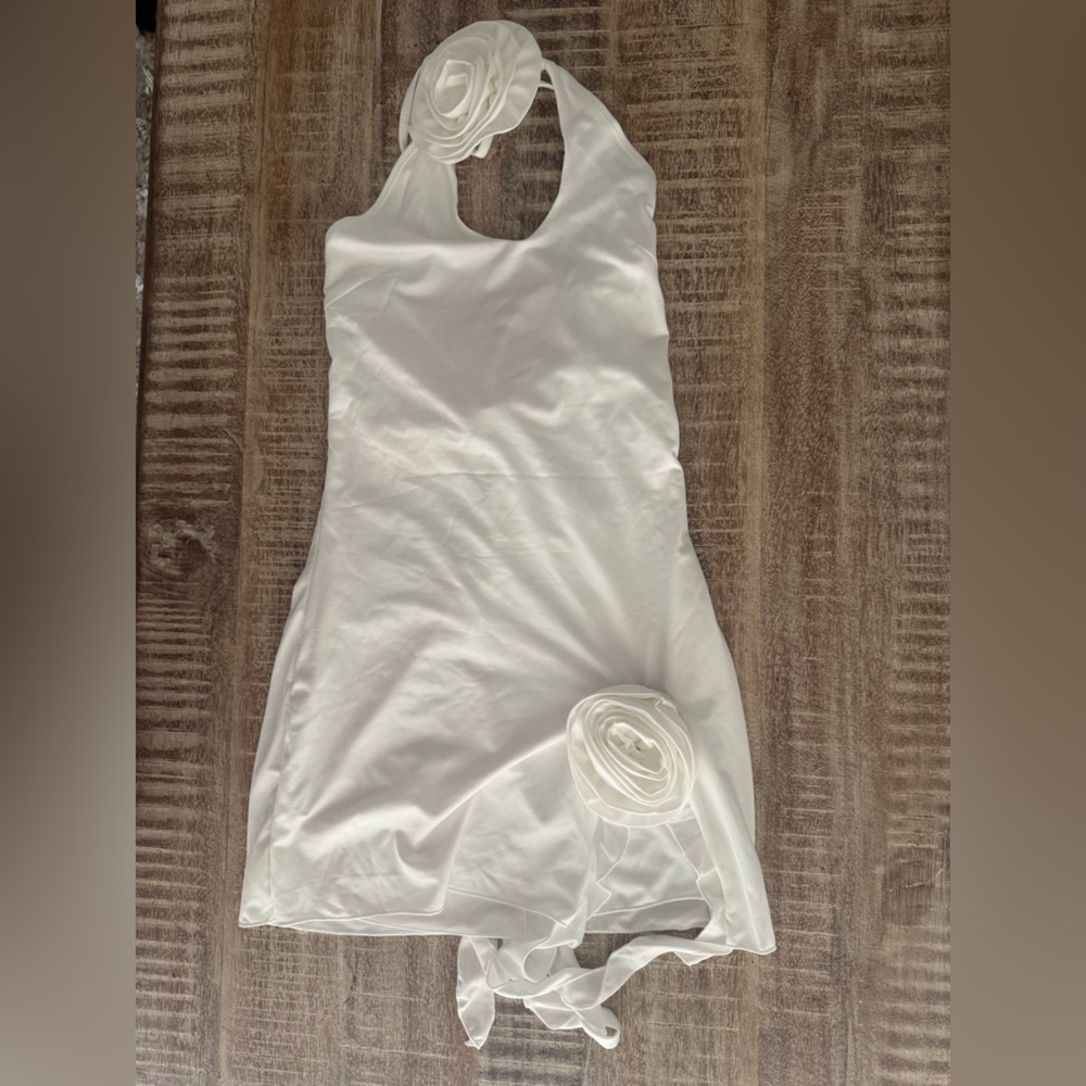 Peppermayo White Mini Dress